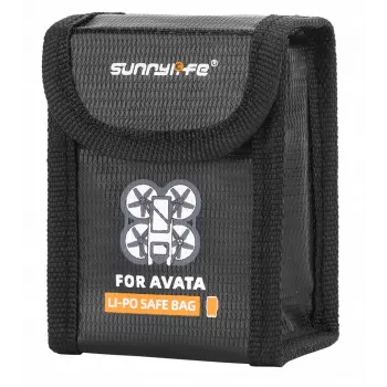 SUNNYLIFE akkumulátorvédő táska DJI Avata Intelligent Flight Battery-hez - fekete