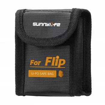 SUNNYLIFE tűzálló LiPo akkumulátor biztonsági táska DJI Flip drónhoz - 1 akkumulátor kapacitás