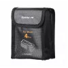 SUNNYLIFE Fireproof Battery Storage Bag for DJI Mavic 4 Pro, Holds 2 Batteries, Black