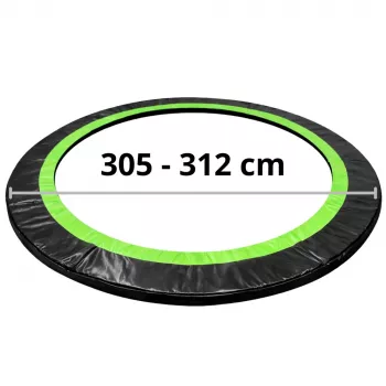 Lean rugós párna trampolinhoz fekete 305-312 cm 10 ft