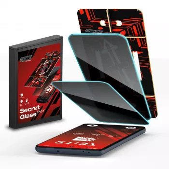GrizzGlass SecretGlass Easy adatvédő képernyővédő Xiaomi POCO F6-hoz