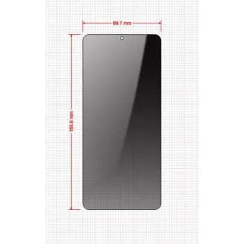 GrizzGlass SecretGlass Easy adatvédő képernyővédő Xiaomi POCO F6-hoz