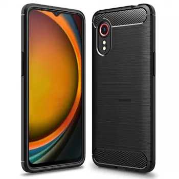Tech-Protect TPU Carbon Galaxy Xcover 7 fekete