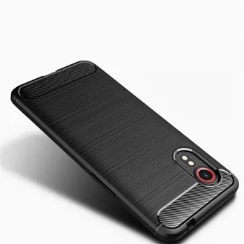 Tech-Protect TPU Carbon Galaxy Xcover 7 fekete