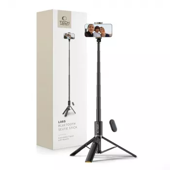 Tech-Protect L08S szelfibot tripod fekete