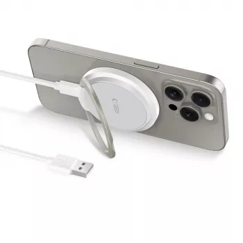 Tech-Protect QI15W-A33 MagSafe vezeték nélküli töltő 15W fehér