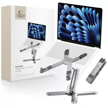 TECH-PROTECT ULS200 univerzális laptopállvány ezüst