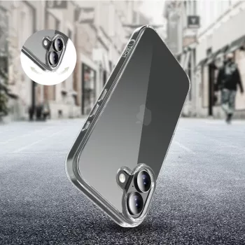 Tech-Protect Flexair Hybrid iPhone 17 átlátszó tok