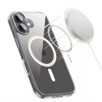 Tech-Protect Flexair Hybrid MagSafe iPhone 17 átlátszó tok