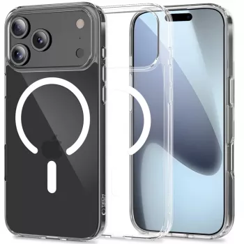 Tech-Protect Flexair Hybrid MagSafe iPhone 17 Pro Max átlátszó tok