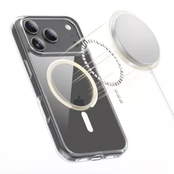 Tech-Protect Flexair Hybrid MagSafe iPhone 17 Pro Max átlátszó tok