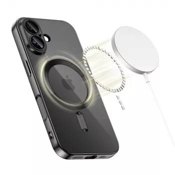 Tech-Protect MagFlex MagSafe iPhone 17 hátlap fényes fekete