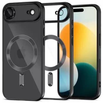 Tech-Protect MagFlex MagSafe iPhone 17 Air fényes fekete