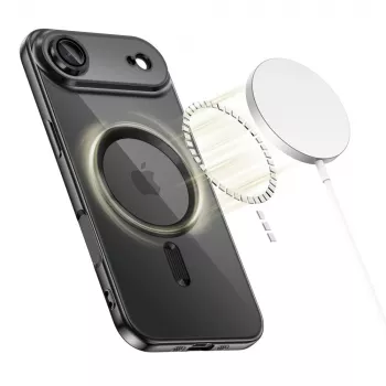Tech-Protect MagFlex MagSafe iPhone 17 Air fényes fekete