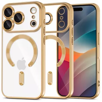 Tech-Protect MagFlex MagSafe tok Apple iPhone 17 Pro Max készülékhez, fényes arany