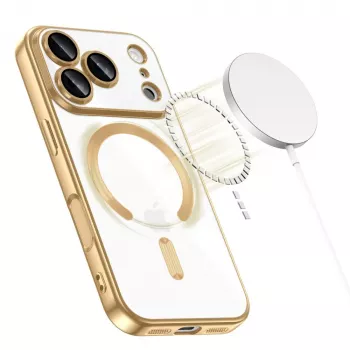Tech-Protect MagFlex MagSafe tok Apple iPhone 17 Pro Max készülékhez, fényes arany