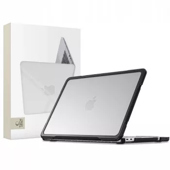 Tech-Protect Velar MacBook Neo 13 2026 kemény tok fekete/matt átlátszó
