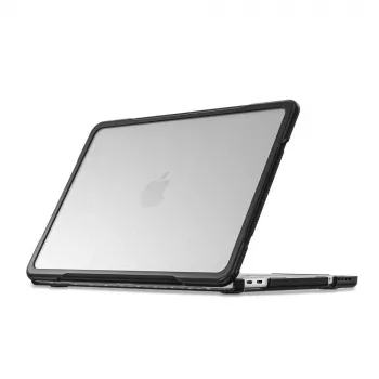 Tech-Protect Velar MacBook Neo 13 2026 kemény tok fekete/matt átlátszó