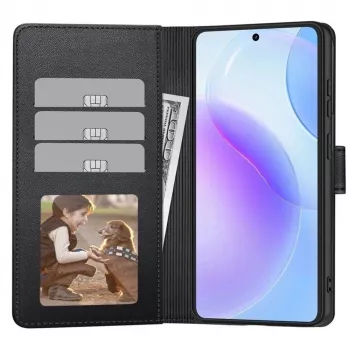 Tech-Protect Wallet tok Xiaomi 17T készülékhez, fekete