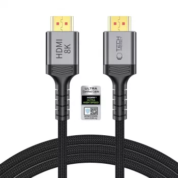 TECH-PROTECT ULTRABOOST KÁBEL HDMI 2.1 4K 120HZ / 8K 60HZ 200CM FEKETE