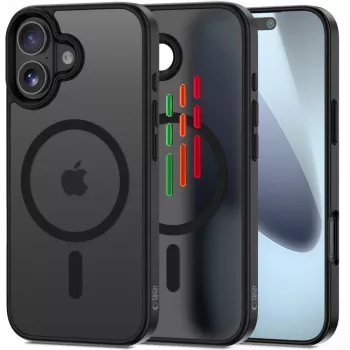 Tech-Protect Magmat XT 4 darabos készlet MagSafe tok iPhone 17 készülékhez, matt fekete