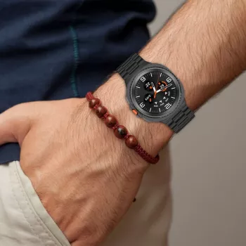 Tech-Protect nemesacél szíj Samsung Galaxy Watch 8 / Classic (40/44/46 mm) ezüst