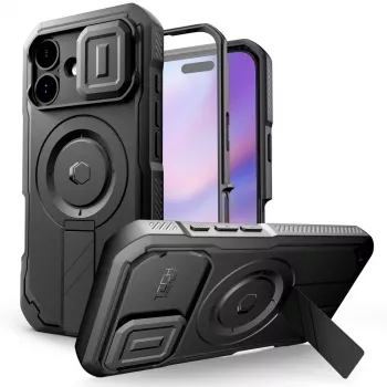TECH-PROTECT KEVLAR MAGSAFE IPHONE 17 FEKETE
