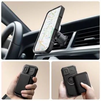 TECH-PROTECT KEVLAR MAGSAFE IPHONE 17 FEKETE
