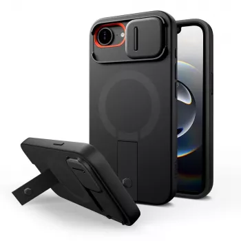 TECH-PROTECT KEVLAR AURA MAGSAFE IPHONE 16E / 17E FEKETE