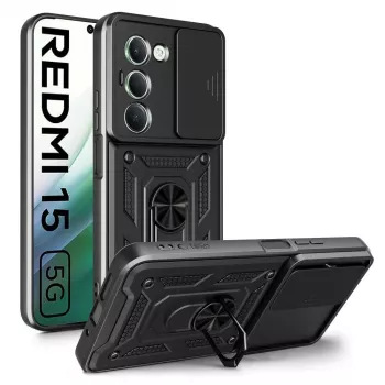 Tech-Protect Camshield Pro Xiaomi Redmi 15 4G / 5G fekete
