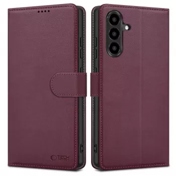 Tech-Protect Wallet tok Samsung Galaxy A17 4G / 5G készülékhez, eper
