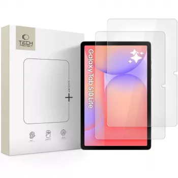 Tech-Protect Glass Fit+ edzettüveg képernyővédő Samsung Galaxy Tab S10 Lite 10,9 inch X400/X406B készülékhez - 2 darabos csomag