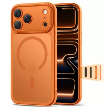 TECH-PROTECT MAGPEAK MAGSAFE CC IPHONE 17 PRO MATT COSMIC NARANCS