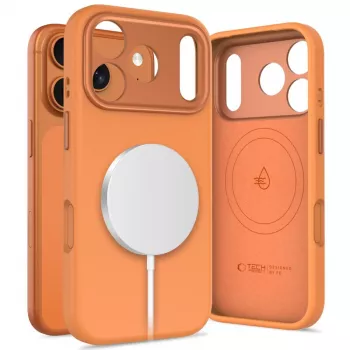 TECH-PROTECT UNIQ MagSafe iPhone 17 Pro hátlap tok Cosmic Orange