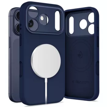 Tech-Protect Uniq MagSafe tok Apple iPhone 17 Pro Max készülékhez, Deep Blue