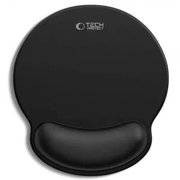 TECH-PROTECT A200 egérpad gél csuklótámasszal 25 x 22,5 cm fekete