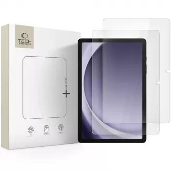 TECH-PROTECT Glass Fit+ 2 darabos edzettüveg képernyővédő Samsung Galaxy Tab A9+ / A11+ Plus 11,0 inch (SM-X210/X215/X216/X230/X235/X236) átlátszó