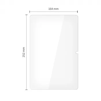 TECH-PROTECT Glass Fit+ 2 darabos edzettüveg képernyővédő Samsung Galaxy Tab A9+ / A11+ Plus 11,0 inch (SM-X210/X215/X216/X230/X235/X236) átlátszó