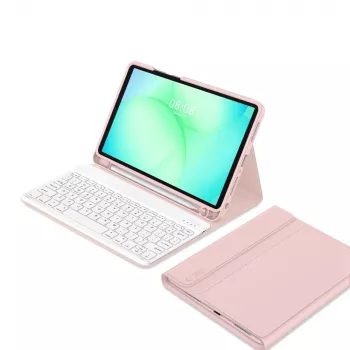 TECH-PROTECT SC PEN + KEYBOARD GALAXY TAB A9+ / A11+ PLUS 11.0 X210 / X215 / X216 / X230 / X235 / X236 rózsaszín