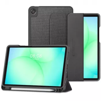 Tech-Protect SC PEN Canvas védőtok Samsung Galaxy Tab A9+/A11+ - szürke