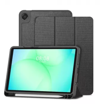 Tech-Protect SC PEN Canvas védőtok Samsung Galaxy Tab A9+/A11+ - szürke