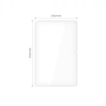 TECH-PROTECT Glass Fit+ 2 darabos edzettüveg képernyővédő Lenovo IdeaTab Plus 12.1 TB-361 átlátszó