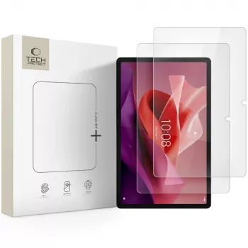 TECH-PROTECT Glass Fit+ 2 darabos edzettüveg képernyővédő Lenovo Tab P12 / Idea Tab Pro / Yoga Tab Plus 12.7 TB-370 / TB-373 / TB-520 átlátszó