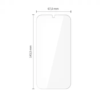 TECH-PROTECT edzettüveg képernyővédő csomag 10 darabos Samsung Galaxy S24 / S25 átlátszó