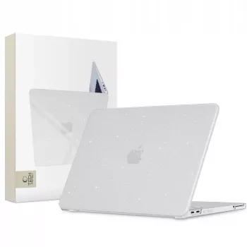 Tech-Protect Smartshell MacBook Neo 13 2026 csillogó átlátszó