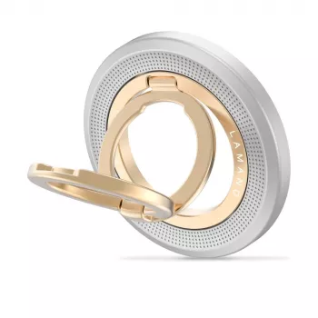TECH-PROTECT MMR700 LAMANO Magnetic MagSafe telefonos gyűrű titán/arany