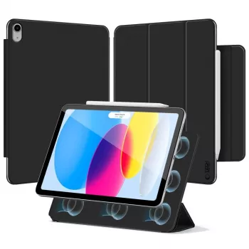 Tech-Protect Smartcase mágneses tok iPad 10,9 inch (10. generáció 2022) / iPad 11 inch (2025) készülékhez - fekete