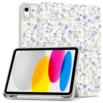 Tech-Protect SC Pen Case iPad 10.9 (10th Gen, 2022) / iPad 11 (2025) készülékhez, floral