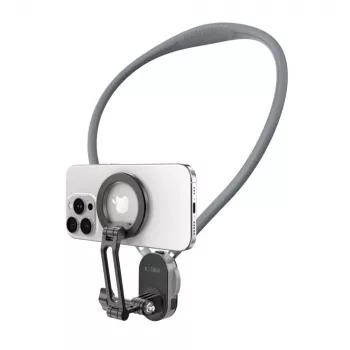 TECH-PROTECT AC200 mágneses MagSafe & GoPro & DJI nyaktartó, kréta szürke