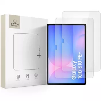 Tech-Protect Glass Fit+ edzettüveg kijelzővédő fólia Samsung Galaxy Tab S10 FE+ 13.1 X620 / X626B készülékhez – átlátszó – 2 darabos
